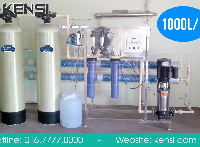 Ưu điểm của hệ thống RO công nghiệp lọc nước tinh khiết 1000L/h